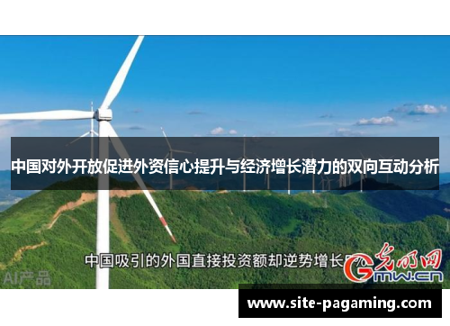 中国对外开放促进外资信心提升与经济增长潜力的双向互动分析
